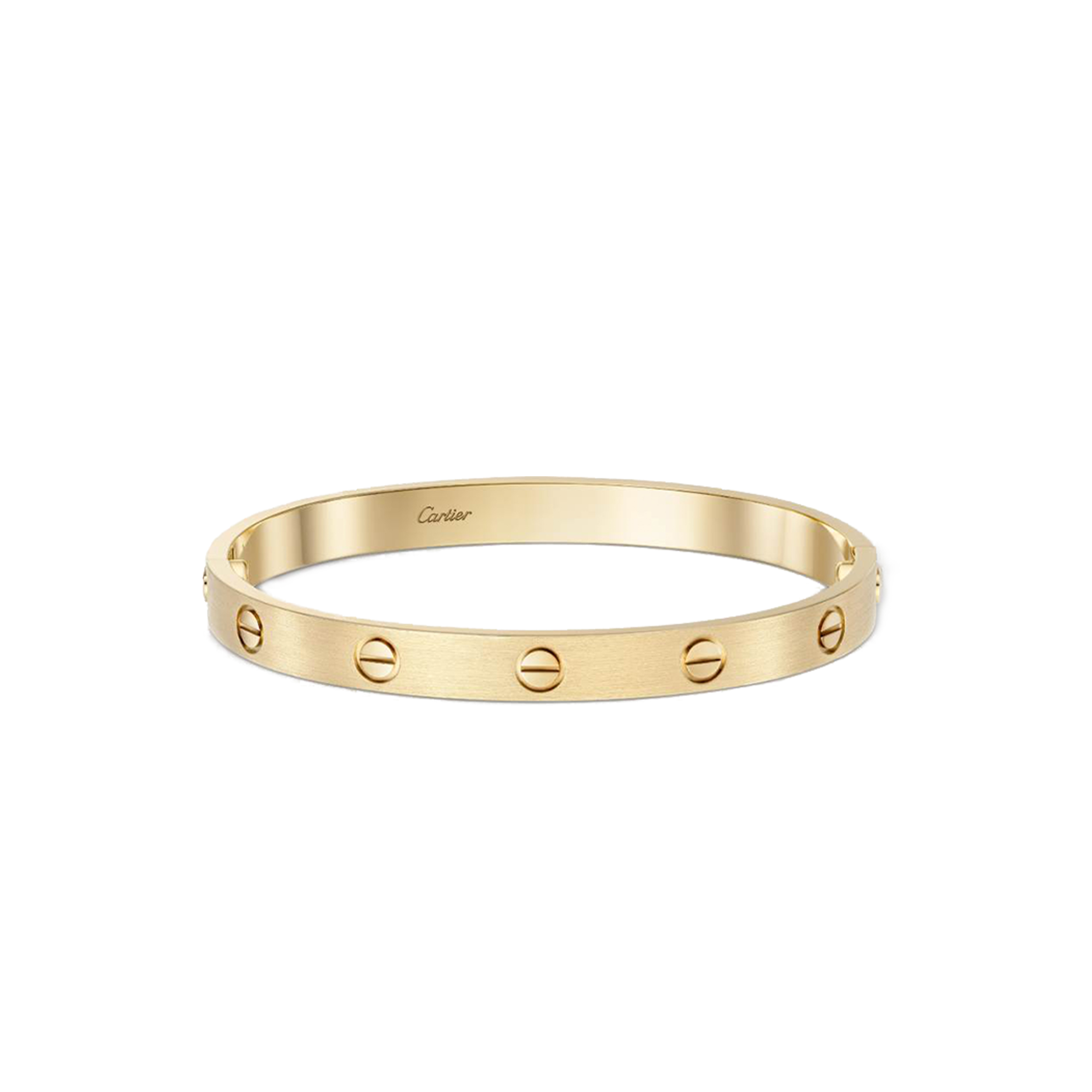 CARTIER LOVE BRACELET, CLASSIC MODEL, BRUSHED B6077017